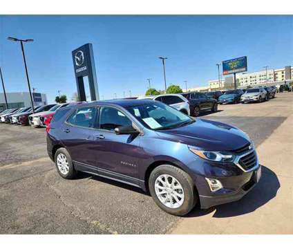 2018 Chevrolet Equinox LS is a Blue 2018 Chevrolet Equinox LS Car for Sale in Lubbock TX