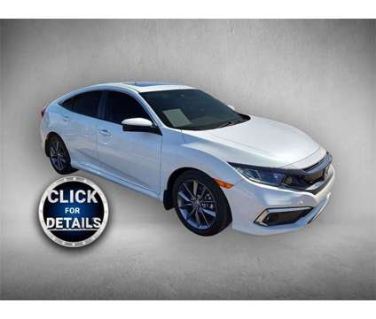 2021 Honda Civic Sedan EX-L is a Silver, White 2021 Honda Civic Sedan in Lubbock TX