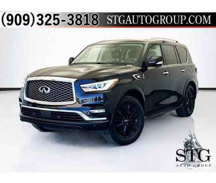 2019 Infiniti Qx80 Luxe is a Black 2019 Infiniti QX80 SUV in Montclair CA