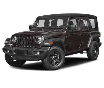 2024 Jeep Wrangler Sahara is a Black 2024 Jeep Wrangler Sahara Car for Sale in Traverse City MI