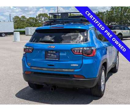 2022 Jeep Compass Latitude is a Blue 2022 Jeep Compass Latitude Car for Sale in Sarasota FL