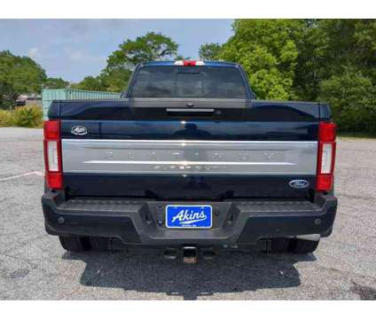 2022 Ford Super Duty F-450 DRW Platinum is a Blue 2022 Ford Car for Sale in Winder GA
