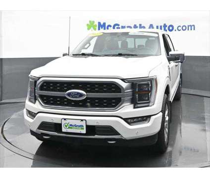 2022 Ford F-150 Platinum is a White 2022 Ford F-150 Platinum Truck in Dubuque IA