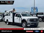 2023 Ford F-550 White, 99 miles