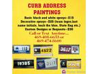 Curb Address Paintings