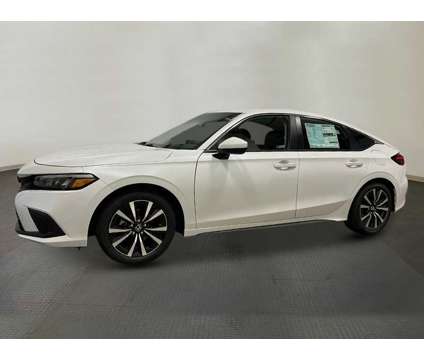 2024 Honda Civic Silver|White, new is a Silver, White 2024 Honda Civic EX-L Hatchback in Union NJ