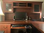 FREE - L Shaped Desk with Hutch