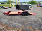 2024 Horizon Trailers ETZ 24' (16'+8') Split Tilt