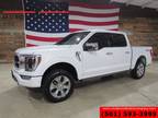 2021 Ford F-150 Platinum 4x4 White Leveled 20s New Tires Financing - Searcy,AR