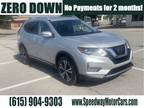 2017 Nissan Rogue Silver, 117K miles
