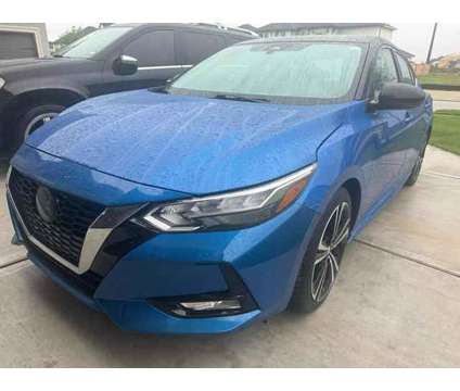 2021 Nissan Sentra for sale is a Blue 2021 Nissan Sentra 1.8 Trim Car for Sale in Houston TX