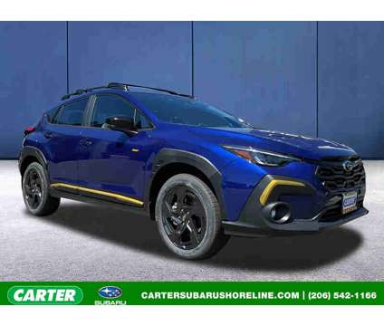 2024 Subaru Crosstrek Blue, new is a Blue 2024 Subaru Crosstrek 2.0i Car for Sale in Seattle WA