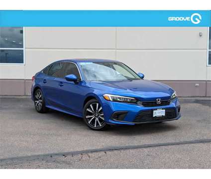 2023 Honda Civic EX is a Blue 2023 Honda Civic EX Sedan in Colorado Springs CO