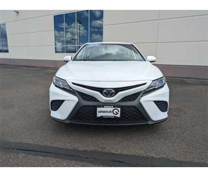 2019 Toyota Camry SE is a White 2019 Toyota Camry SE Sedan in Colorado Springs CO