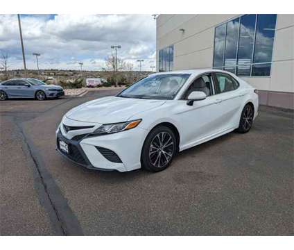 2019 Toyota Camry SE is a White 2019 Toyota Camry SE Sedan in Colorado Springs CO