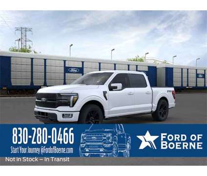 2024 Ford F-150 Platinum is a White 2024 Ford F-150 Platinum Truck in Boerne TX