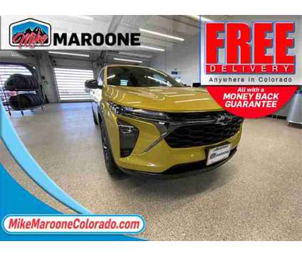 2024 Chevrolet Trax 1RS is a Yellow 2024 Chevrolet Trax SUV in Colorado Springs CO