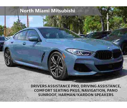 2022 BMW 8 Series M850i xDrive Gran Coupe is a Blue 2022 BMW 8-Series Sedan in Miami FL