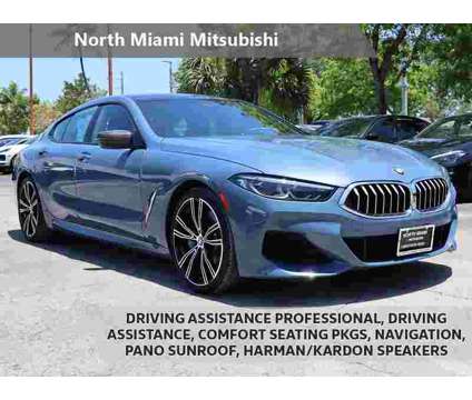 2022 BMW 8 Series 840 M Sport is a Blue 2022 BMW 8-Series Sedan in Miami FL