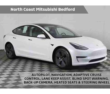 2023 Tesla Model 3 Base is a White 2023 Tesla Model 3 Sedan in Bedford OH