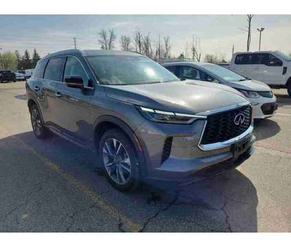 2023 Infiniti Qx60 Luxe is a Grey 2023 Infiniti QX60 Luxe SUV in Bedford OH