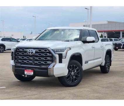 2024 Toyota Tundra Hybrid Platinum is a Silver 2024 Toyota Tundra Platinum Hybrid in Katy TX