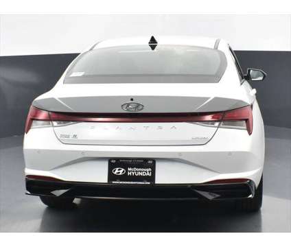 2023 Hyundai Elantra Limited is a White 2023 Hyundai Elantra Limited Sedan in Mcdonough GA