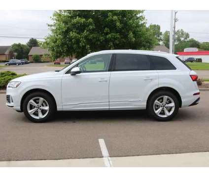 2023 Audi Q7 Premium Plus 45 TFSI quattro Tiptronic is a White 2023 Audi Q7 3.6 Trim SUV in Lansing MI