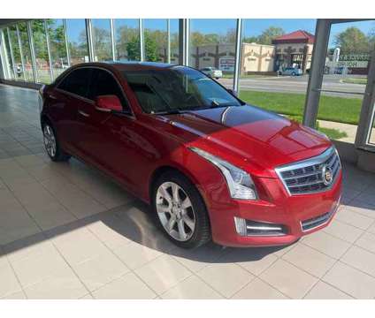 2014 Cadillac ATS 2.0L Turbo Premium AWD, LEATHER, SUNROOF, SEDAN is a Red 2014 Cadillac ATS 2.0L Turbo Premium Sedan in Westland MI