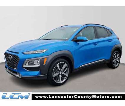 2020 Hyundai Kona Ultimate is a Blue 2020 Hyundai Kona Ultimate SUV in East Petersburg PA