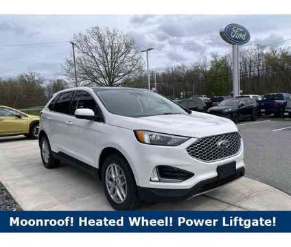 2024 Ford Edge SEL is a White 2024 Ford Edge SEL SUV in Haverhill MA