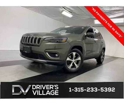 2019 Jeep Cherokee Limited 4x4 is a Green 2019 Jeep Cherokee Limited SUV in Cicero NY