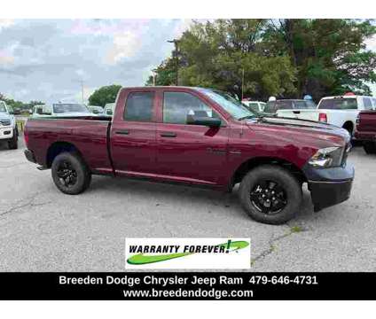 2024 Ram 1500 Classic Tradesman is a Red 2024 RAM 1500 Model Tradesman Truck in Fort Smith AR