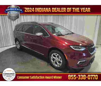 2021 Chrysler Pacifica Limited is a Red 2021 Chrysler Pacifica Limited Car for Sale in Fort Wayne IN