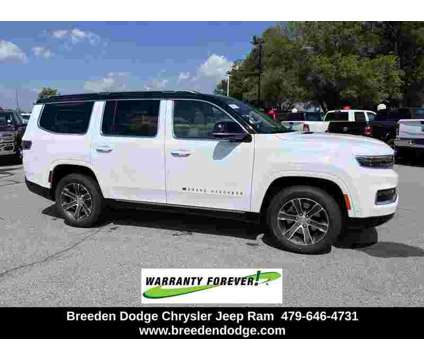 2024 Jeep Grand Wagoneer Base is a White 2024 Jeep grand wagoneer SUV in Fort Smith AR
