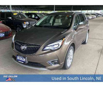2019 Buick Envision AWD Premium I is a Tan 2019 Buick Envision SUV in Lincoln NE