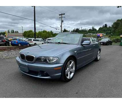 2006 BMW 3 Series 325Ci is a Blue 2006 BMW 3-Series Convertible in Woodinville WA
