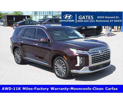 2023 Hyundai Palisade Calligraphy is a Red 2023 SUV in Richmond KY