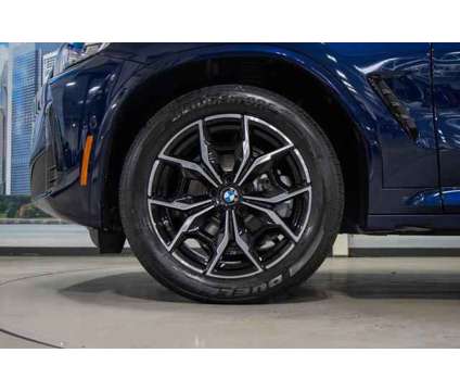 2024 BMW X3 xDrive30i is a Blue 2024 BMW X3 xDrive30i SUV in Lake Bluff IL