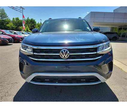 2022 Volkswagen Atlas 3.6L V6 SE w/Technology is a Blue 2022 Volkswagen Atlas SUV in Cullman AL