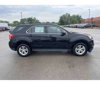 2017 Chevrolet Equinox LS is a Black 2017 Chevrolet Equinox LS SUV in Dubuque IA