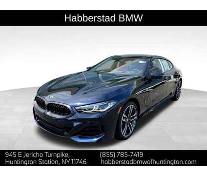 2025 BMW 8 Series i xDrive is a Black 2025 BMW 8-Series Sedan in Huntington Station NY