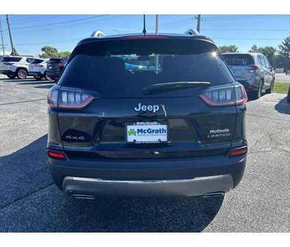 2021 Jeep Cherokee Limited 4X4 is a Black 2021 Jeep Cherokee Limited SUV in Dubuque IA