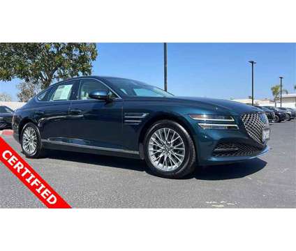 2024 Genesis G80 2.5T **CERTIFIED** is a Blue 2024 Genesis G80 3.8 Trim Sedan in Corona CA