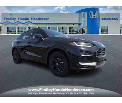2024 Honda HR-V Sport is a Black 2024 Honda HR-V SUV in Henderson NV