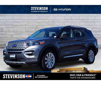 2021 Ford Explorer Limited is a Grey 2021 Ford Explorer Limited SUV in Longmont CO
