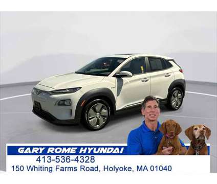 2020 Hyundai Kona Electric Limited is a White 2020 Hyundai Kona SUV in Holyoke MA