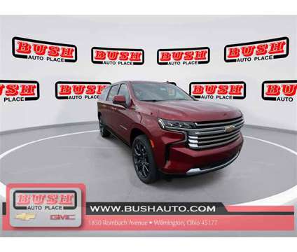 2024 Chevrolet Suburban High Country is a Red 2024 Chevrolet Suburban 2500 Trim SUV in Wilmington OH