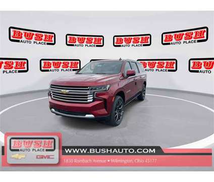 2024 Chevrolet Suburban High Country is a Red 2024 Chevrolet Suburban 1500 Trim SUV in Wilmington OH