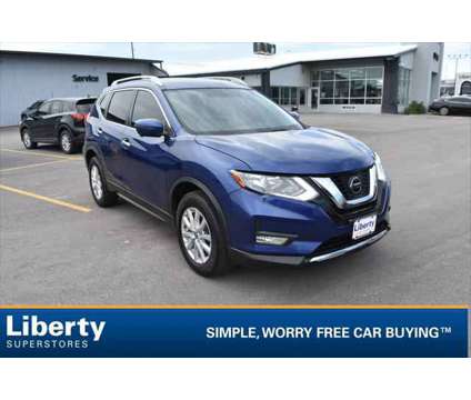 2018 Nissan Rogue SV is a Blue 2018 Nissan Rogue SV Station Wagon in Rapid City SD